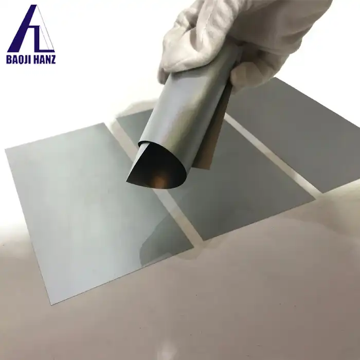 Nitinol 0.2mm Memory Metal Sheet